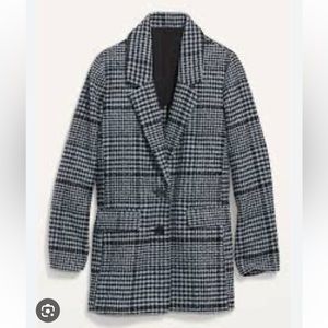 Soft-Brushed Oversized Blazer for Women